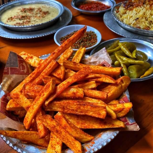 BAHARATLI PARMAK PATATES